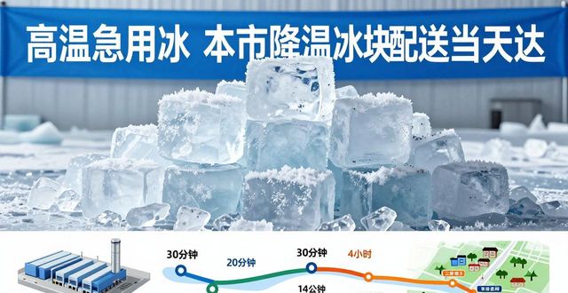 降温冰块配送流程_高效靠谱冰块运输_阎良降温冰块配送